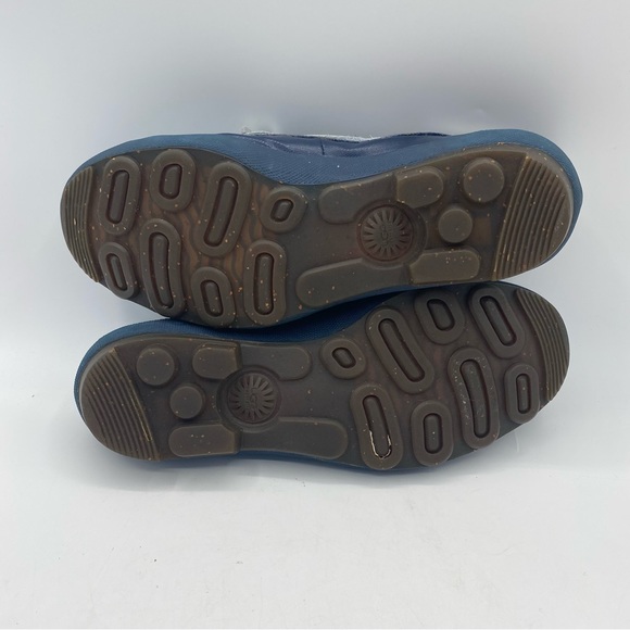 UGG Ashdale Shearling Lined Duck Boat Shoes Navy Blue Women's Size 8 - Picture 7 of 8